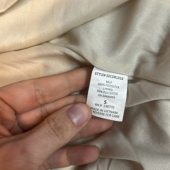 Sienna Sky Lined Animal Print Slit Maxi Dress Size Small - Picture 7 of 7